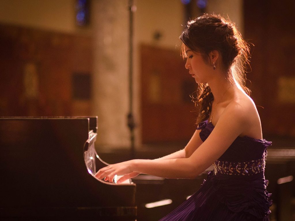 Piano performance in Nazareth Hall