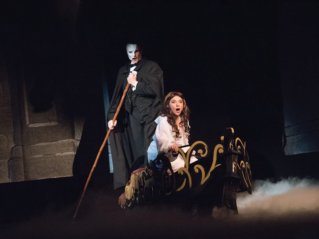 Phantom of the Opera performance at Northwestern