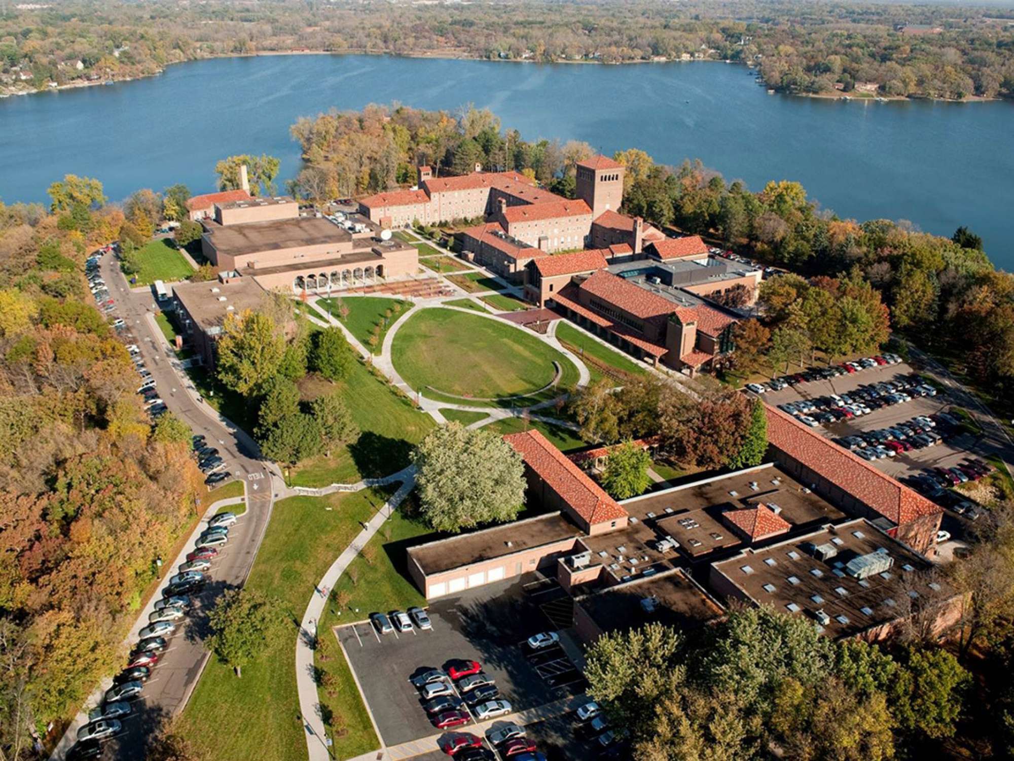 Full Campus view in the fall